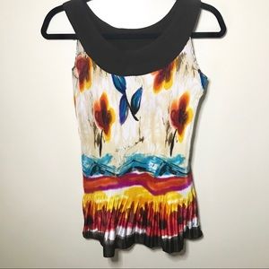 Sere Nade New York sleeveless accordion pleating S